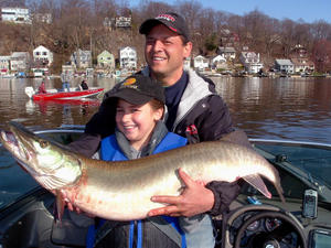 Laura Small with a extremly heavy 49 incher