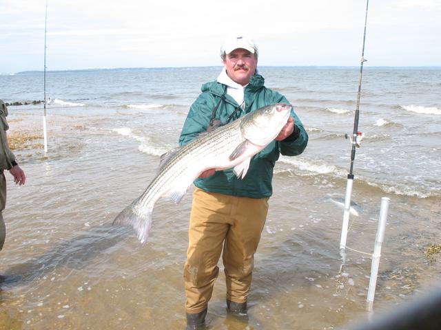 Pat with a chunk of a striper