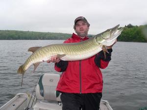 Brian Kroll with an extra thick GWL 50 incher